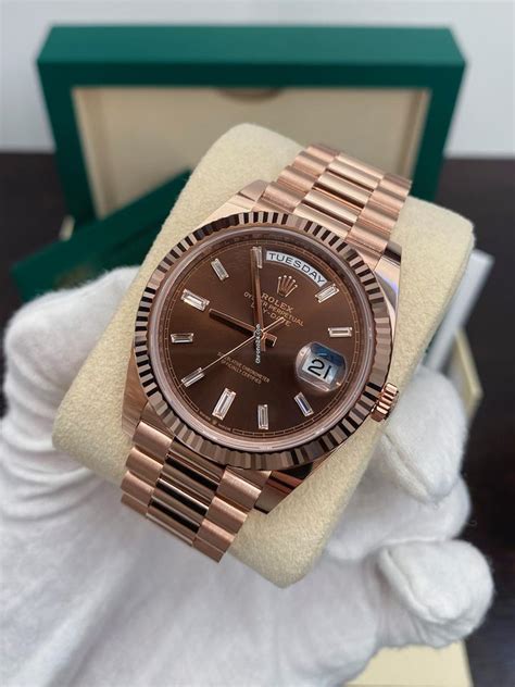 rolex rose gold dial|rolex day date ref 228235.